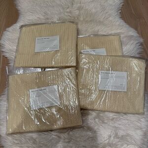 Set of 4 West Elm Eco-Stay rug pads NIB